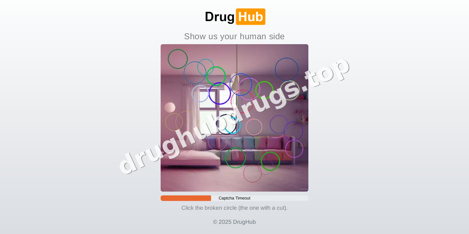 Drughub Drugs interface — view 4
